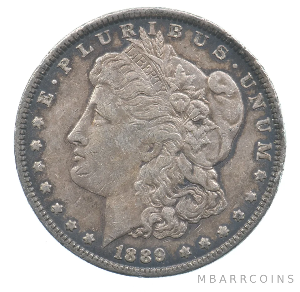 Early - 1889 Morgan Silver Dollar - 90% US Coin *014