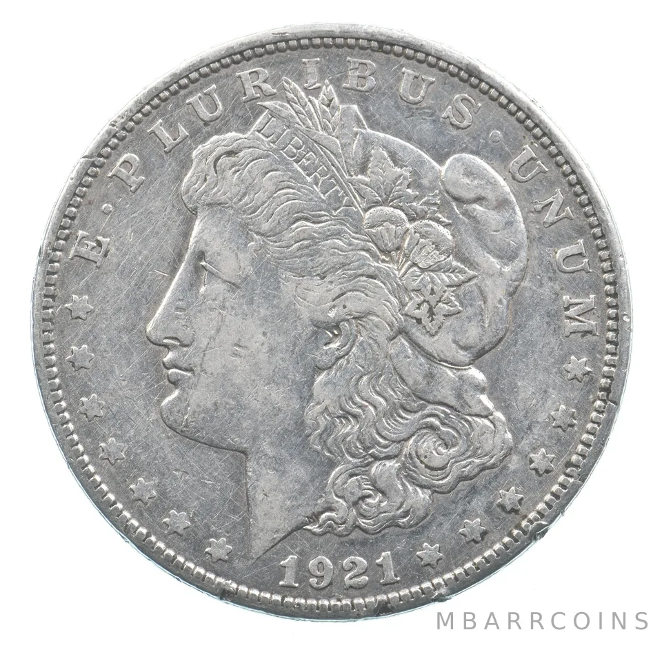 Early - 1921-S Morgan Silver Dollar - 90% US Coin *937