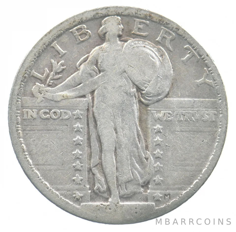 1918 Standing Liberty Quarter *4739
