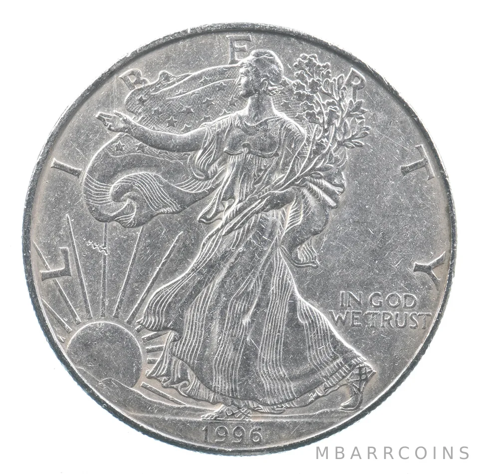 Better Date 1996 American Silver Eagle 1 Troy Oz .999 Fine Silver *728
