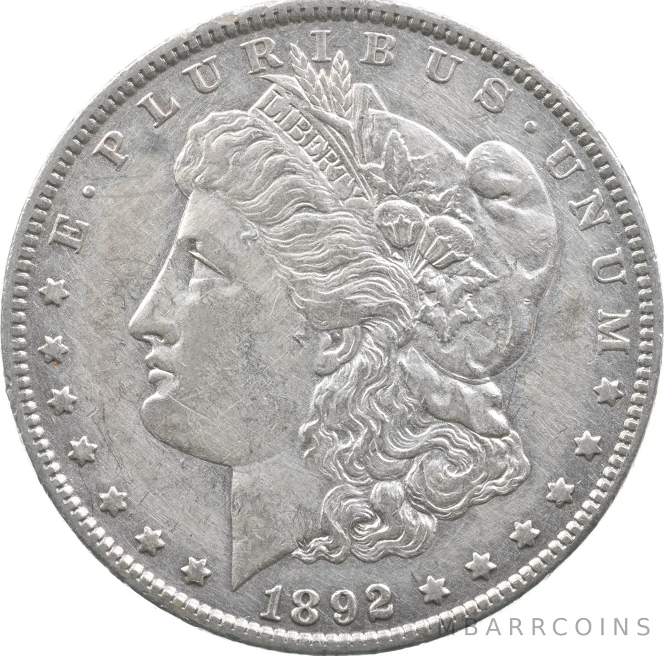 1892-O Morgan Silver Dollar a7365