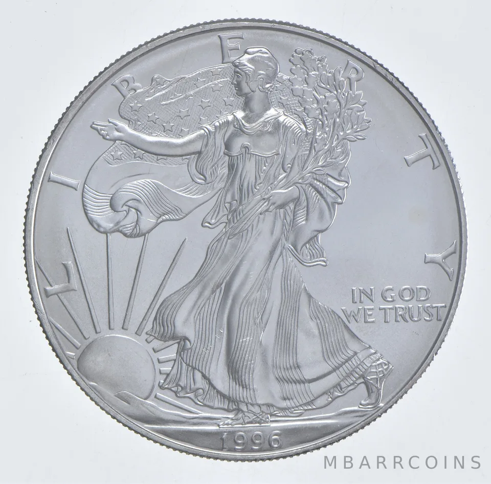 Better Date 1996 American Silver Eagle 1 Troy Oz .999 Fine Silver *623