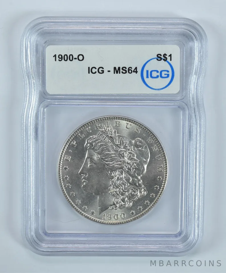 1900-O Morgan Silver Dollar MS64 ICG