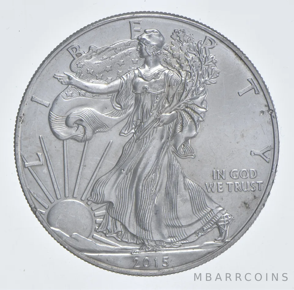 Better Date 2015 American Silver Eagle 1 Troy Oz .999 Fine Silver *534