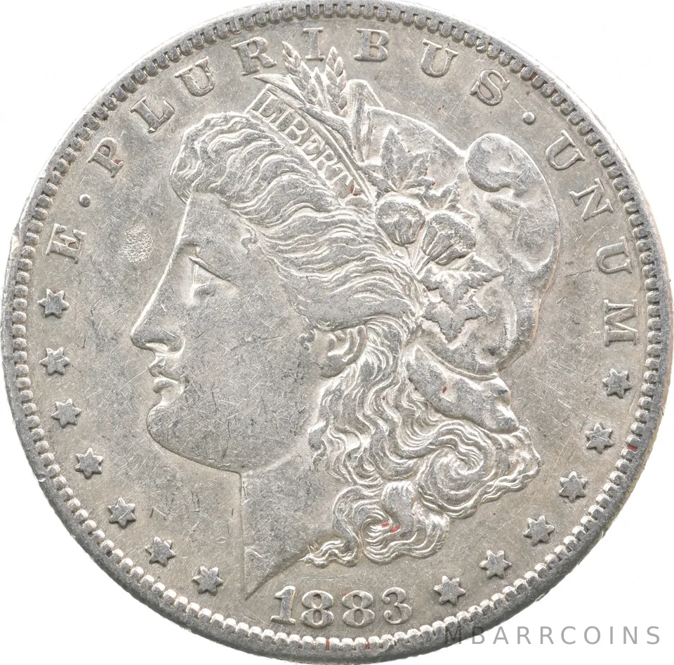 1883-S Morgan Silver Dollar a5566