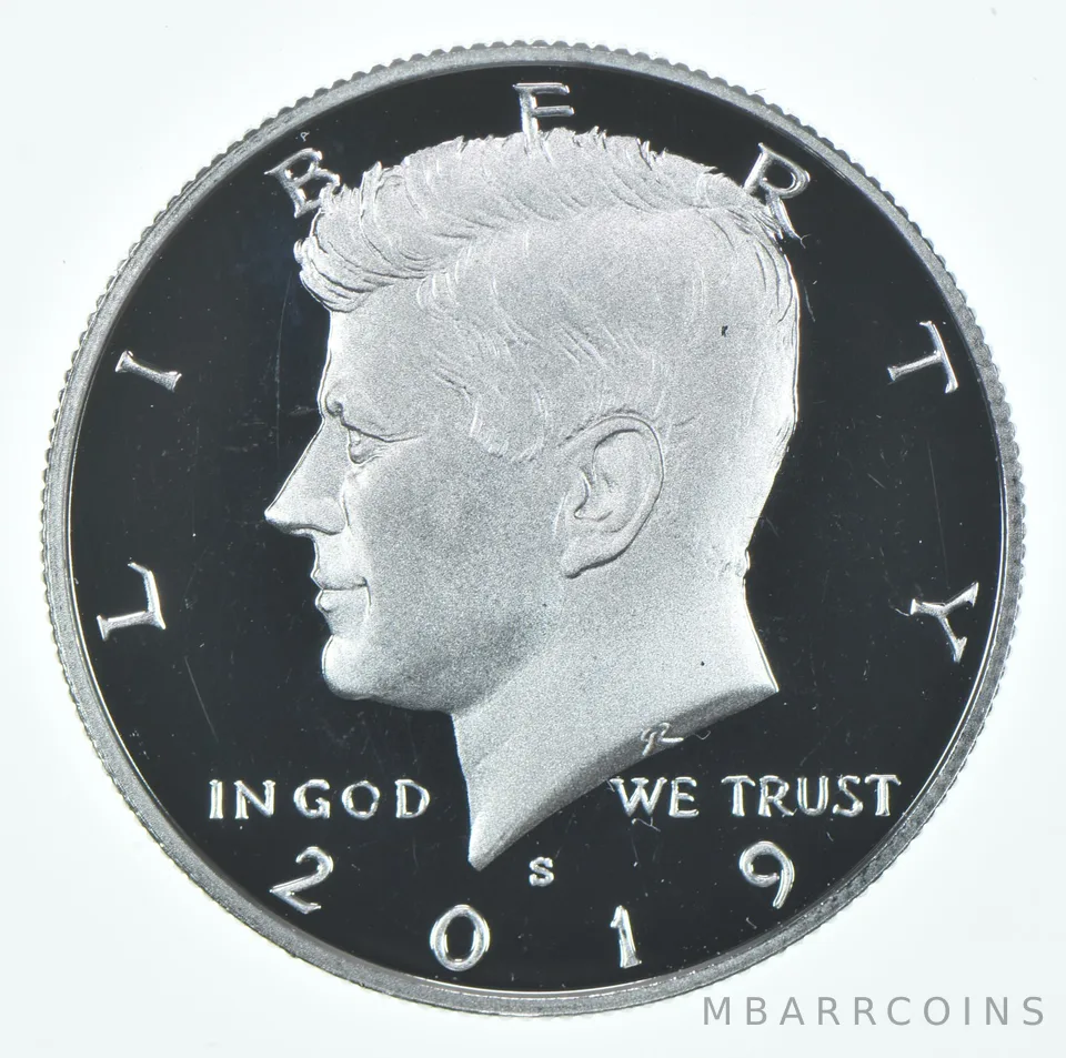 2019-S Kennedy Half Dollar Proof .999 Silver