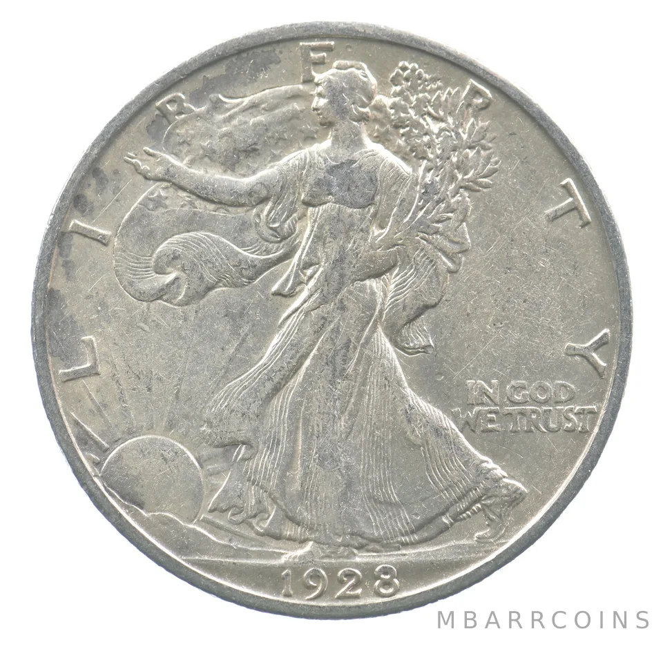 1928-S Walking Liberty Half Dollar *0718