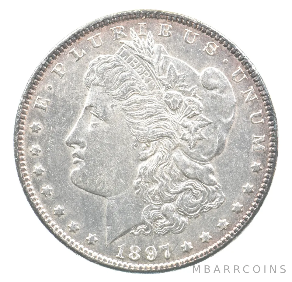 1897-S Morgan Silver Dollar a0001