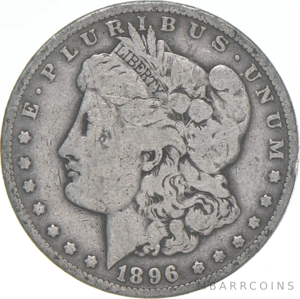 G/VG 1896 (P) Morgan Silver Dollar (1 coin)