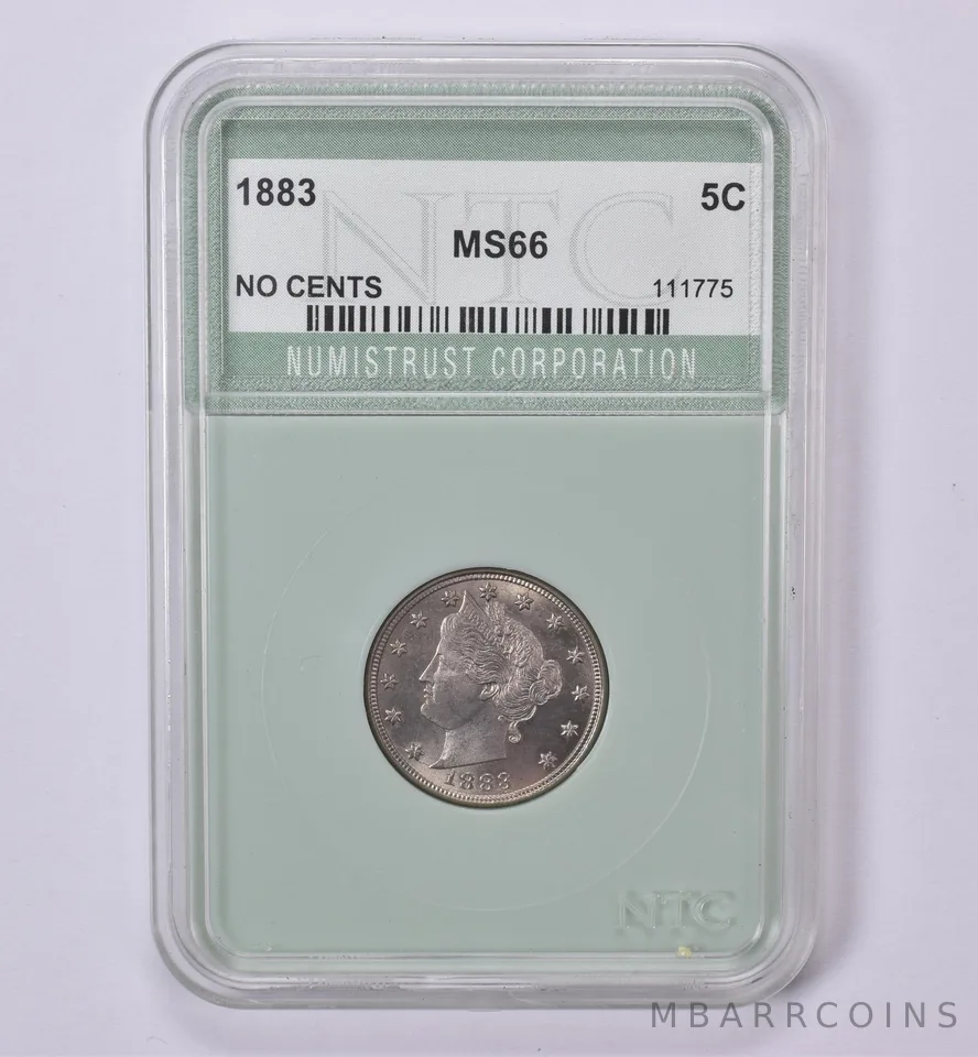 1883 Liberty Head Nickel No Cents *0537