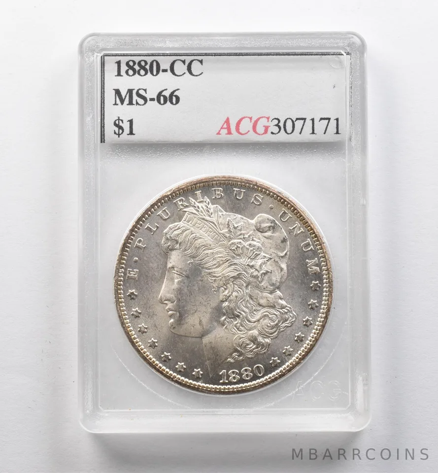 1880-CC Morgan Silver Dollar *2321