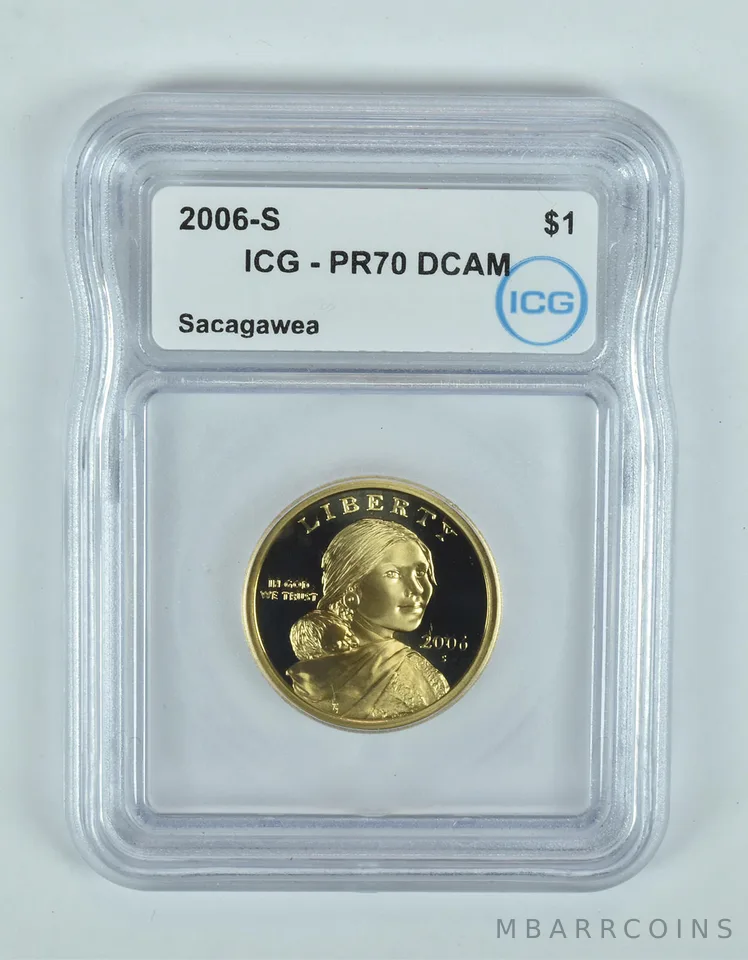 2006-S Sacagawea $1 PR70 DCAM ICG
