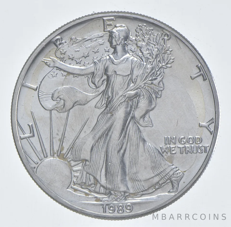 Better Date 1989 American Silver Eagle 1 Troy Oz .999 Fine Silver *181