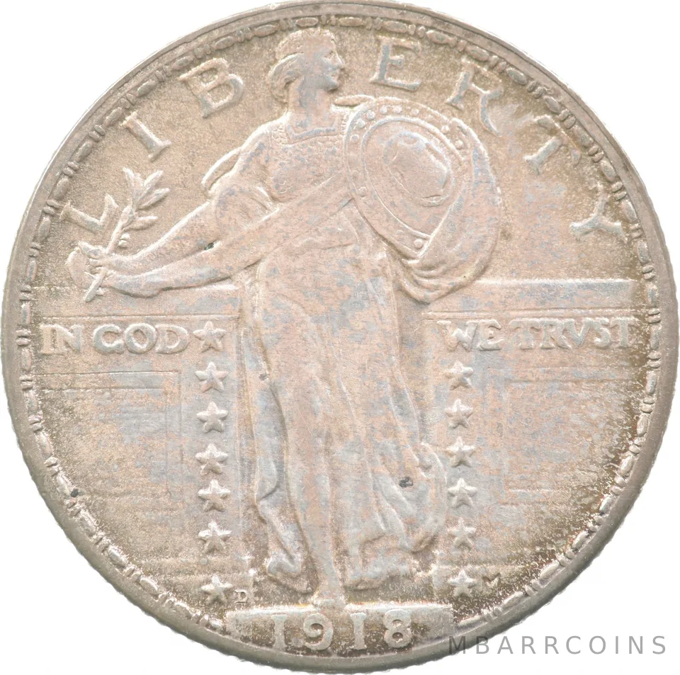 1918-D Standing Liberty Quarter a1904