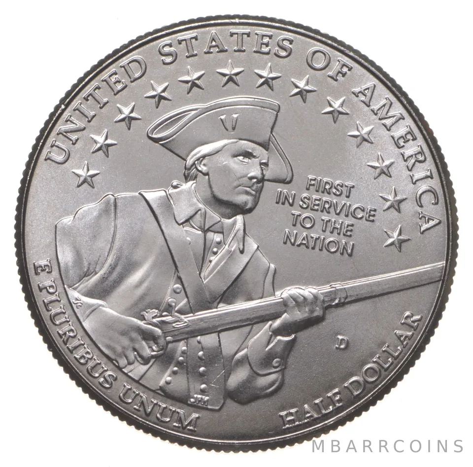 2011 Unc Army Commemorative Half Dollar