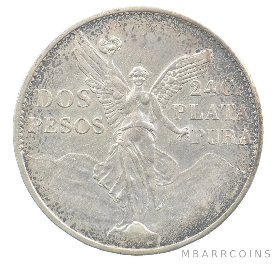 1921 Mexico 2 Pesos *0043
