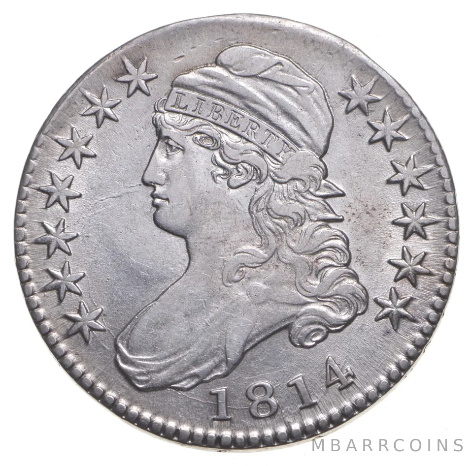 1814 Capped Bust Half Dollar *3798