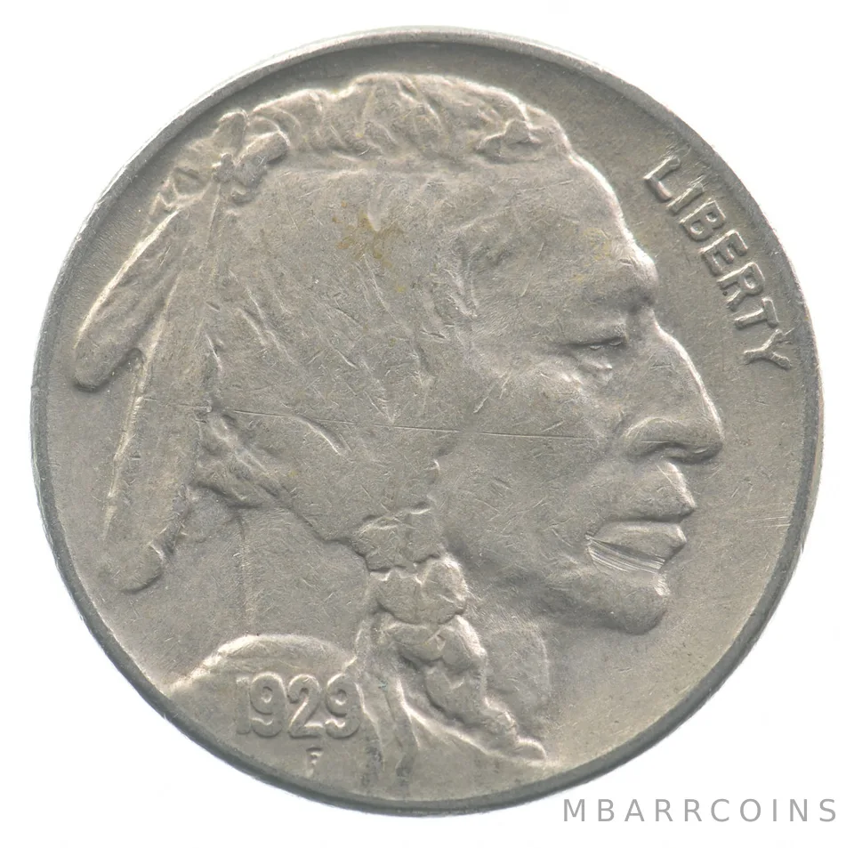 1929-S Indian Head Buffalo Nickel *4476