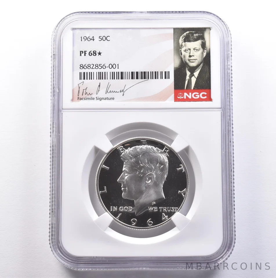 1964 Kennedy Half Dollar PF68* STAR NGC *9143