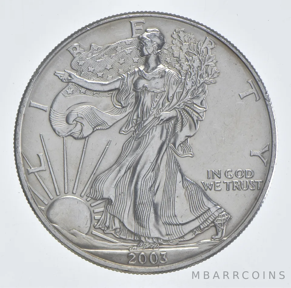 Better Date 2003 American Silver Eagle 1 Troy Oz .999 Fine Silver *560