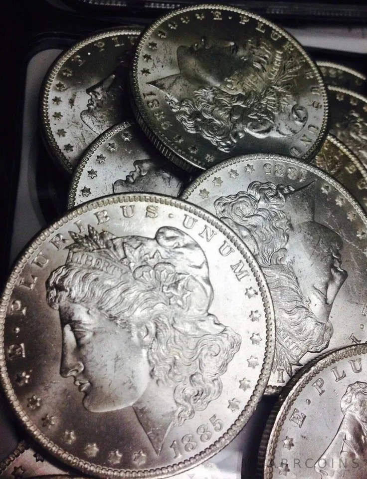 (1) BU/Unc 1878-1904 Morgan Silver Dollar - 90% Silver Bulk Lot Collection