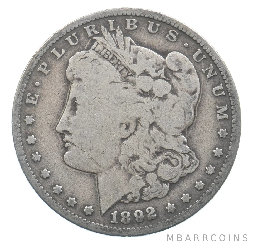 Early - 1892-O Morgan Silver Dollar - 90% US Coin *966
