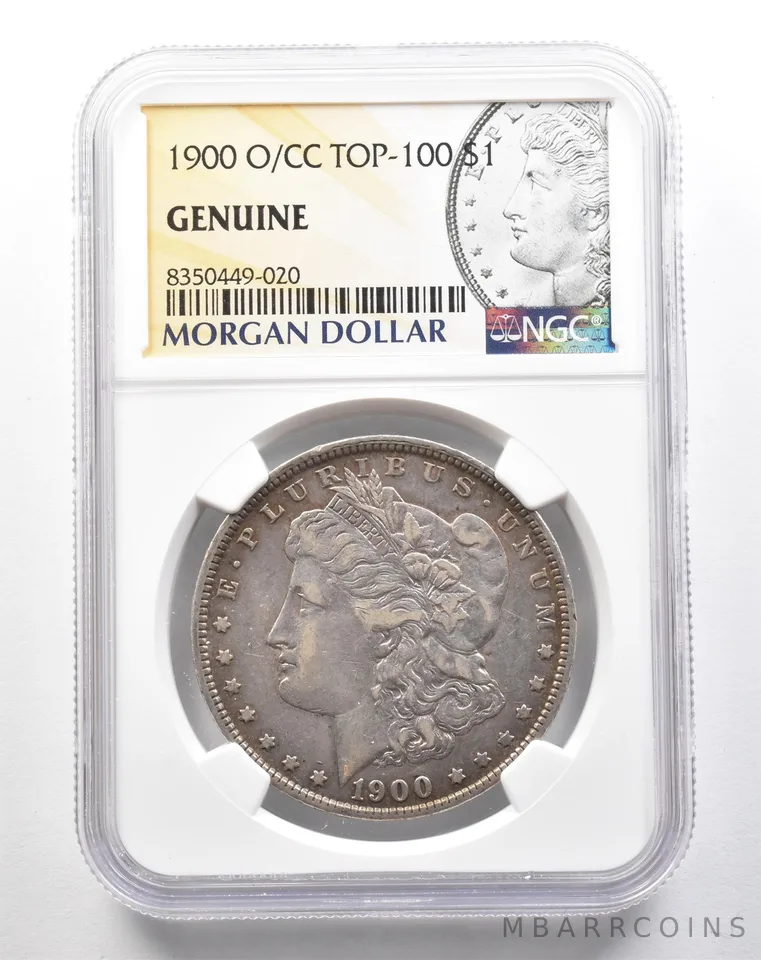1900-O/CC Morgan Silver Dollar Genuine NGC a3845