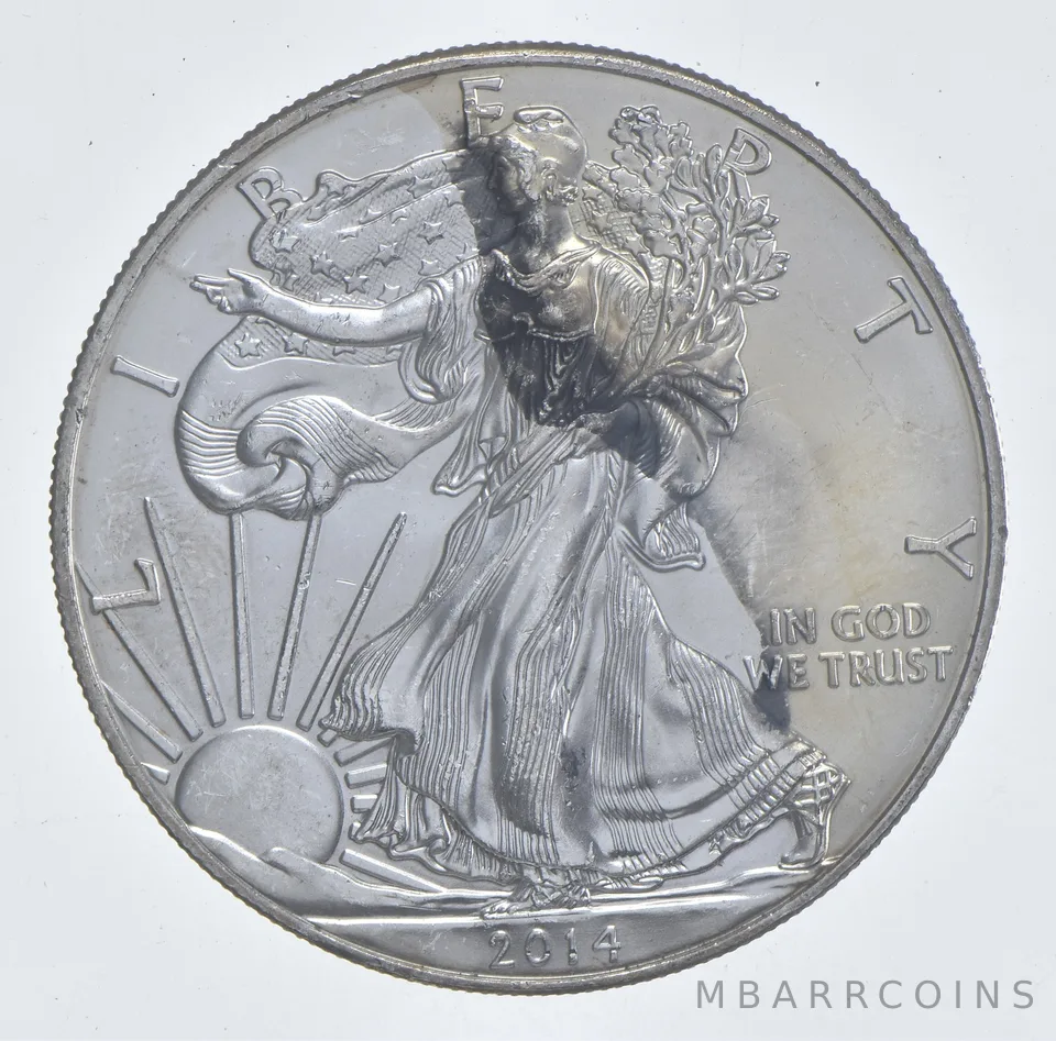 Better Date 2014 American Silver Eagle 1 Troy Oz .999 Fine Silver *435