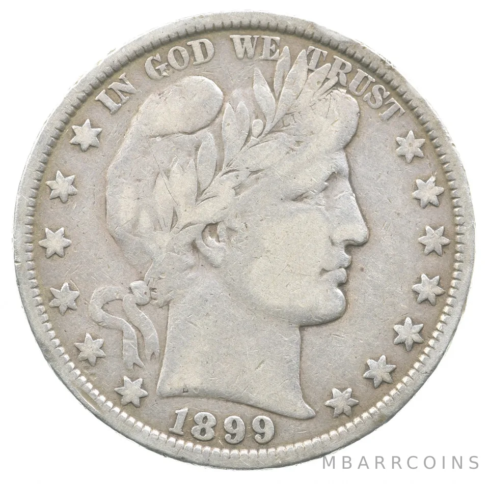 1899 Barber Half Dollar *8881