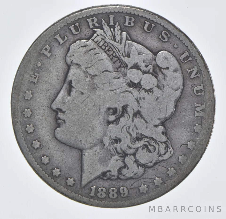1889-CC Morgan Silver Dollar *1050
