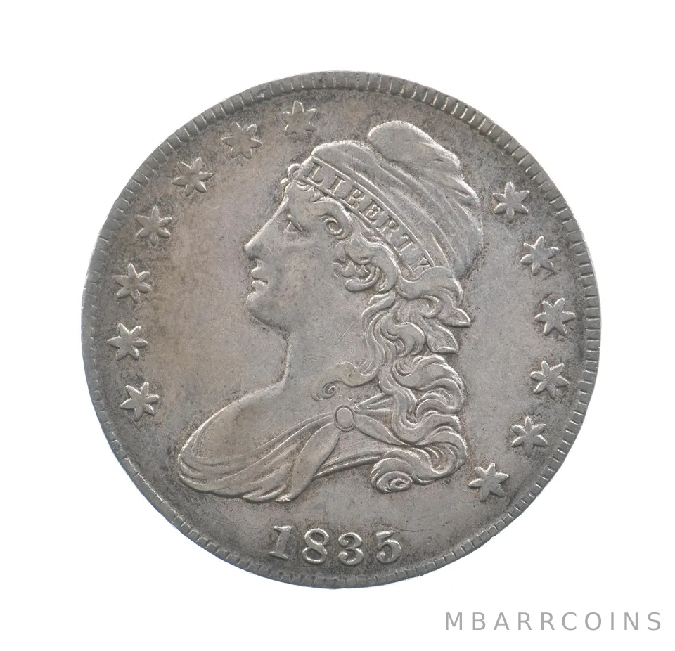 1835 Capped Bust Half Dollar *4410