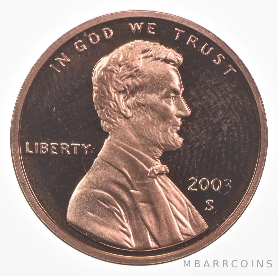 2003-S Lincoln Memorial Cent Proof