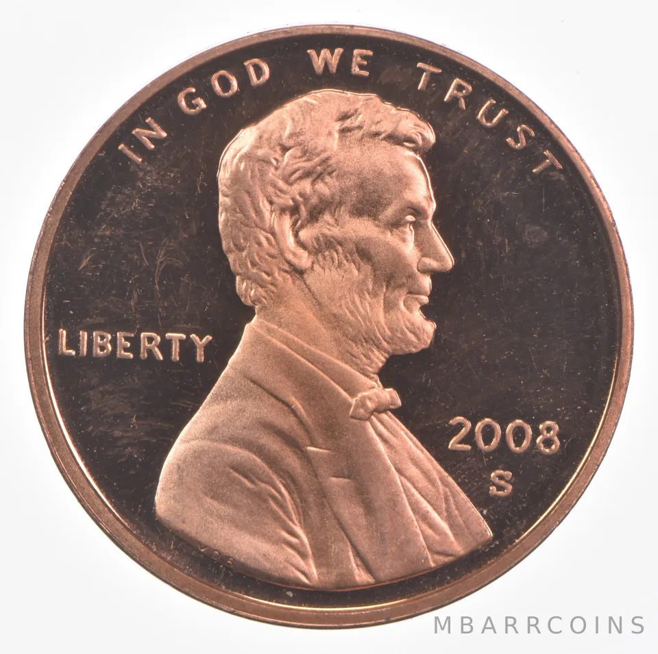 2008-S Lincoln Memorial Cent Proof