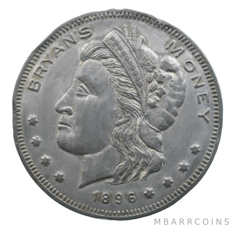 1896 Morgan Dollar Design Bryan's Money *5602