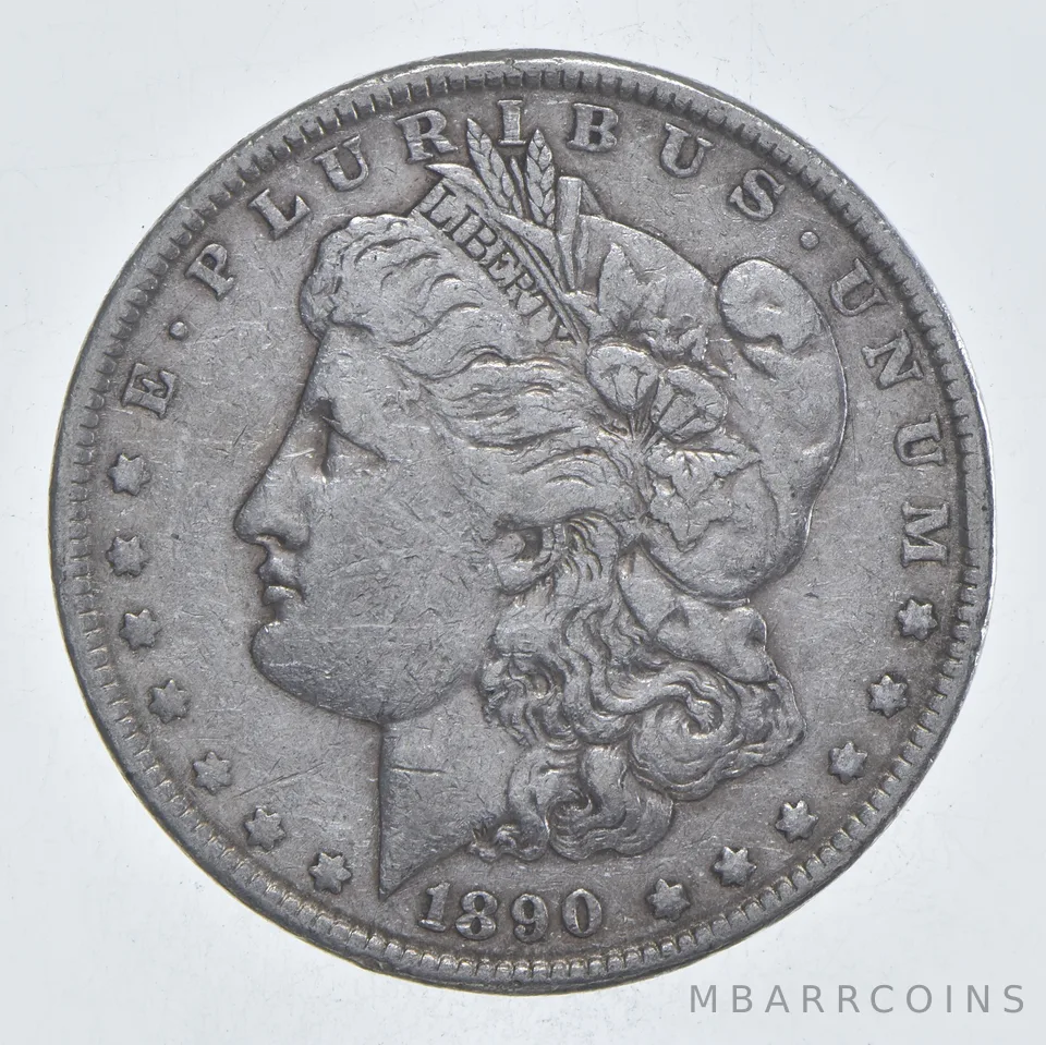 Early - 1890 Morgan Silver Dollar - 90% US Coin *164