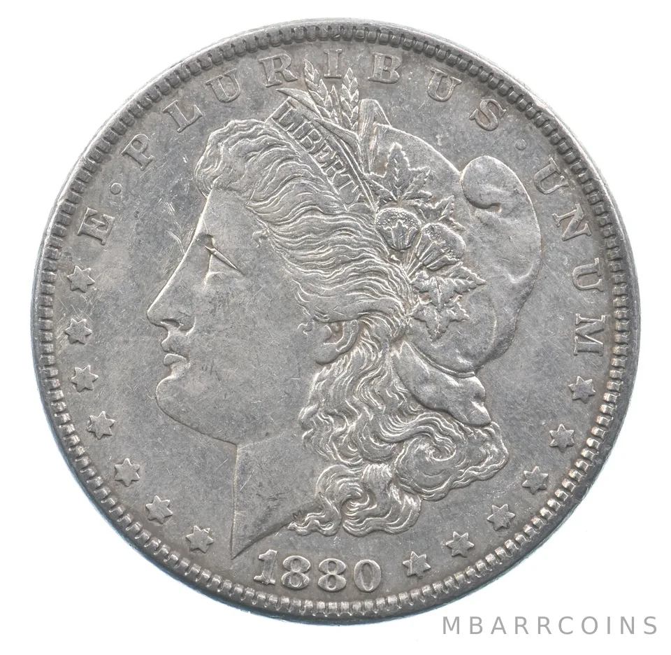 Better 1880 Morgan Silver Dollar - 90% US Coin - Nice Coin *370