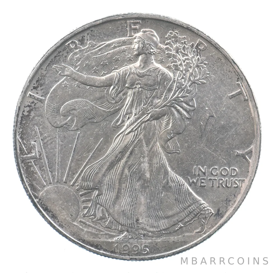 Better Date 1995 American Silver Eagle 1 Troy Oz .999 Fine Silver *775