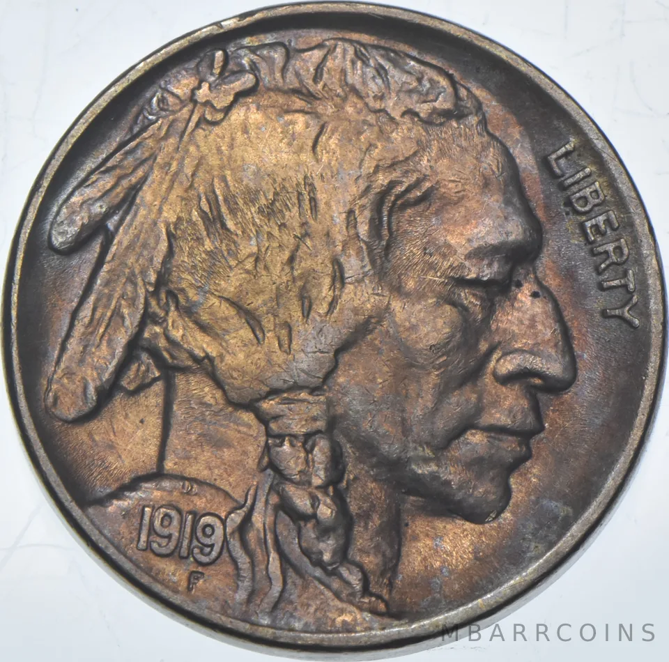 1919 Indian Head Buffalo Nickel *9341