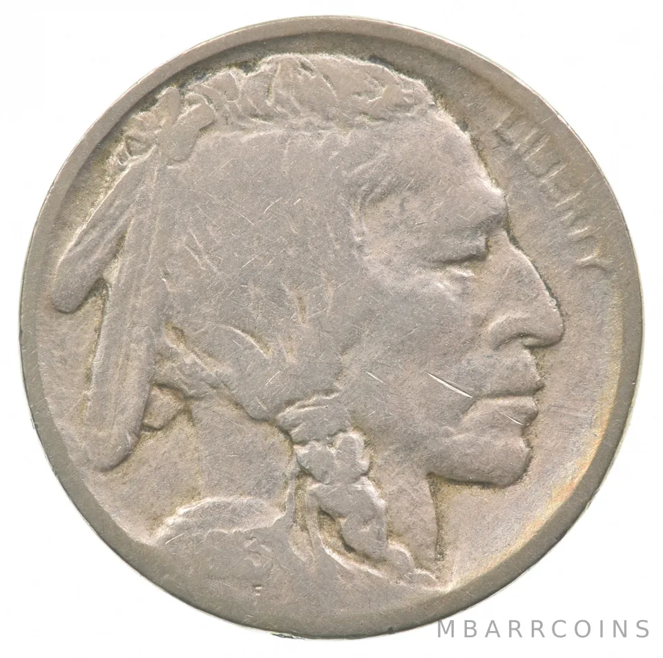 1913-D Indian Head Buffalo Nickel a6855