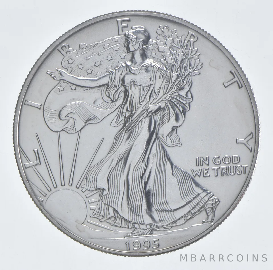 Better Date 1995 American Silver Eagle 1 Troy Oz .999 Fine Silver *158