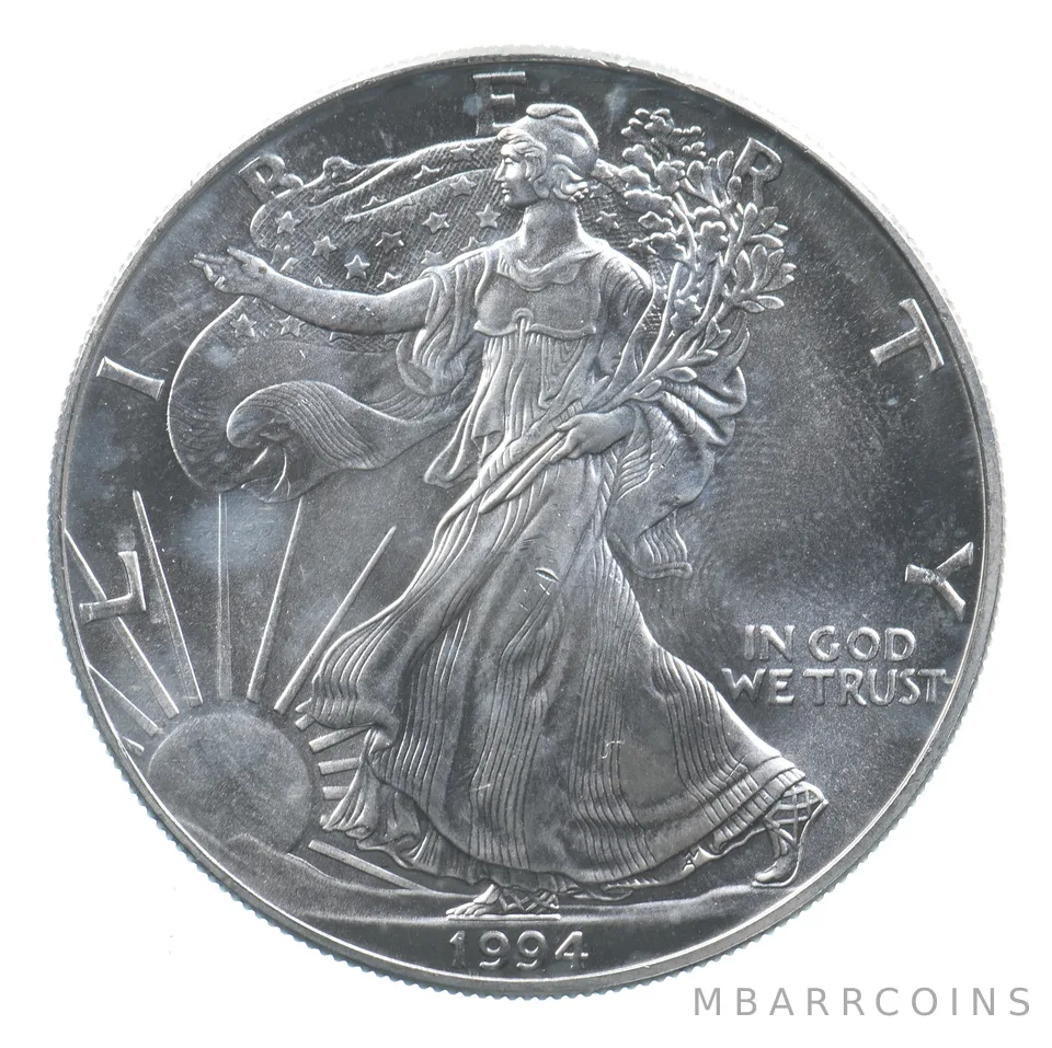 Better Date 1994 American Silver Eagle 1 Troy Oz .999 Fine Silver *742