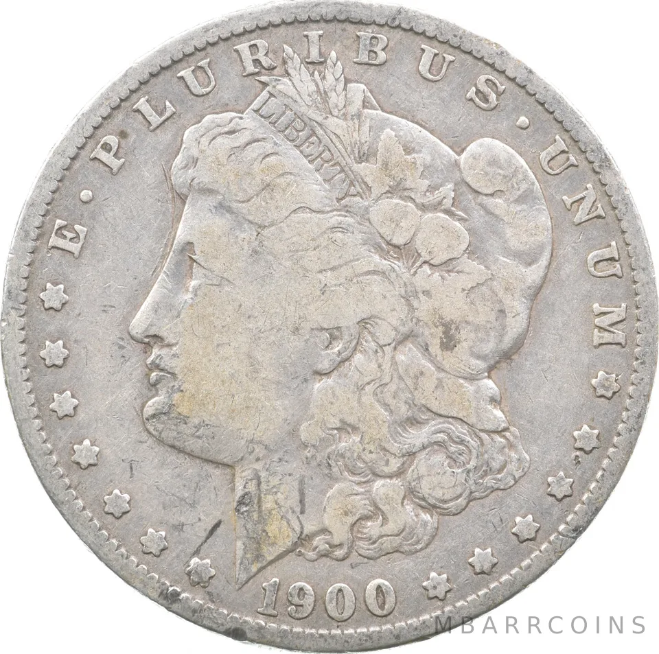 1900-O/CC Morgan Silver Dollar O Over CC a5854