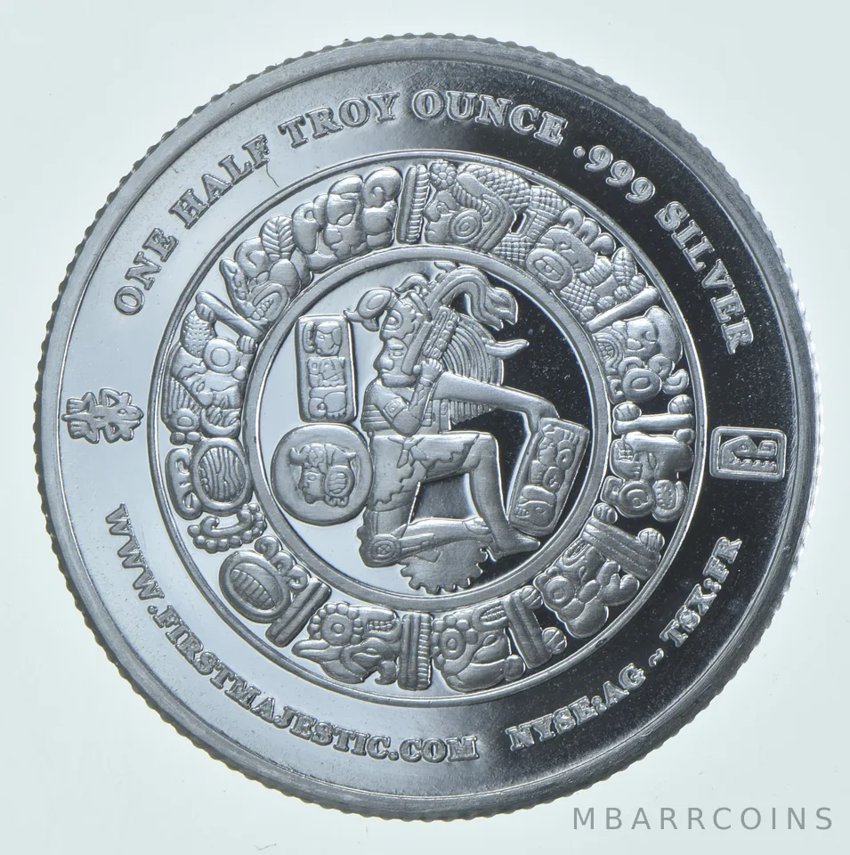 2020s 1/2 Oz Silver Round First Majestic Silver Corp