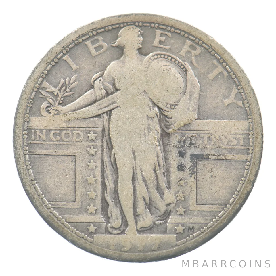 1917 Standing Liberty Quarter *3590