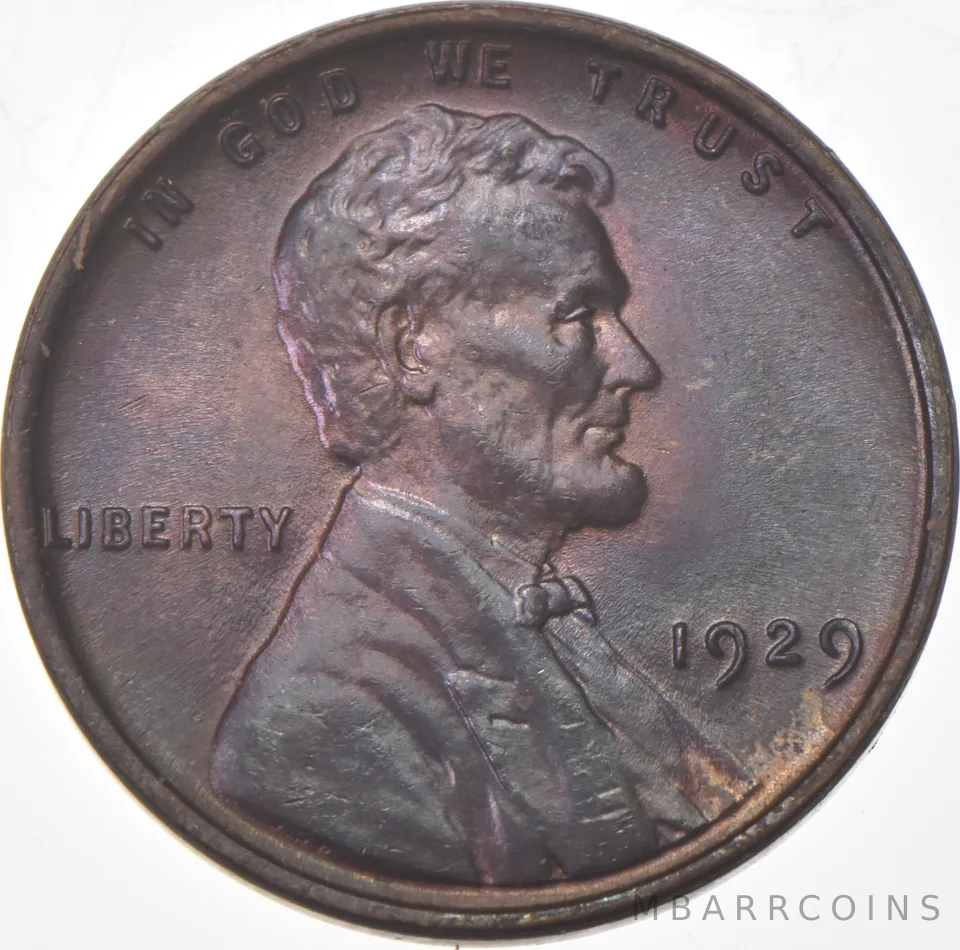 1929 Lincoln Wheat Cent a9190