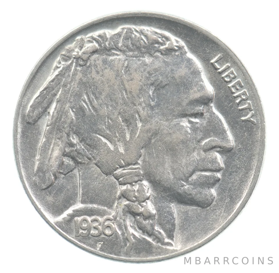 1936 Indian Head Buffalo Nickel *0043