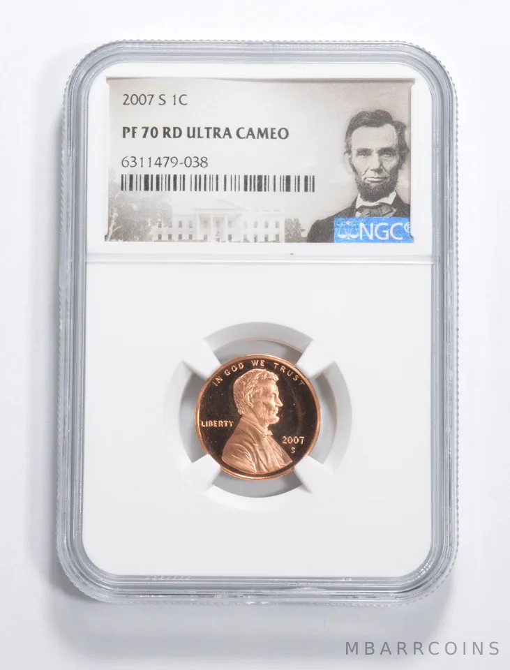 2007-S Lincoln Memorial Cent PF70 UCam NGC - Spl Lbl PR Proof