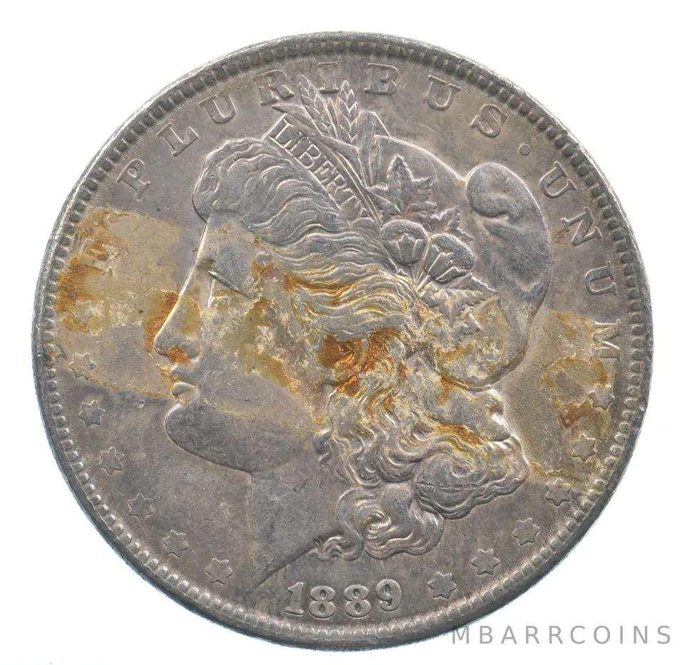 Early - 1889 Morgan Silver Dollar - 90% US Coin *962