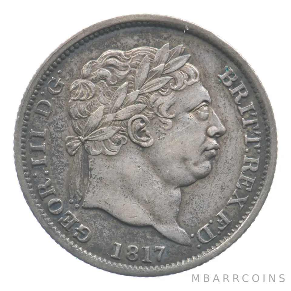 1817 Great Britain Shilling George III *6478