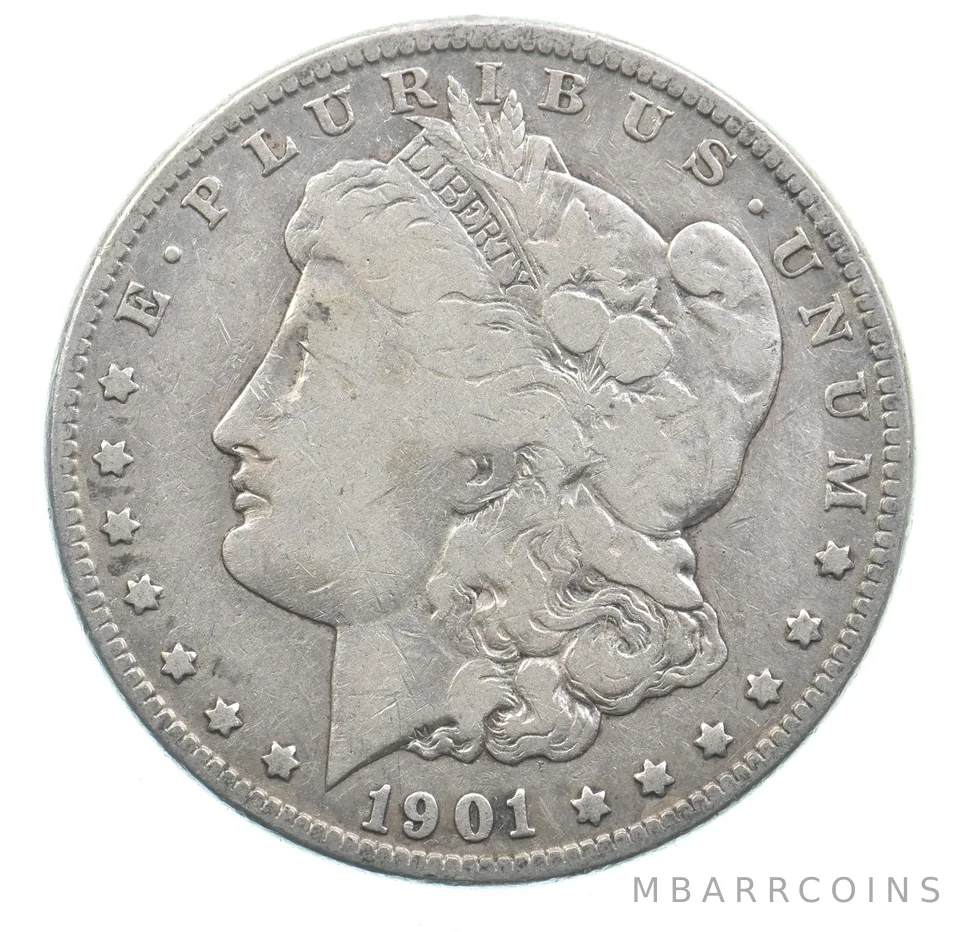 Early - 1901-O Morgan Silver Dollar - 90% US Coin *018